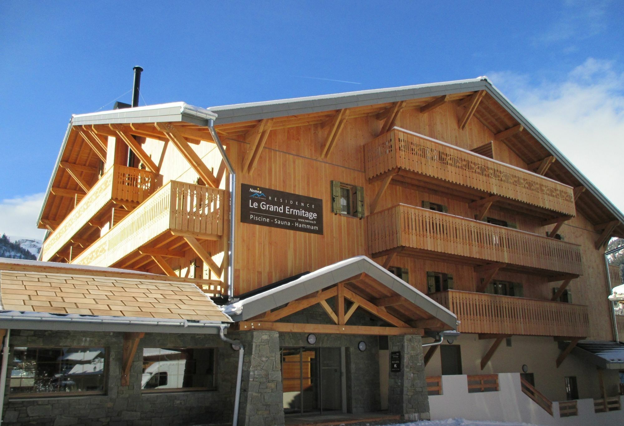 Residence Nemea Le Grand Ermitage Châtel Εξωτερικό φωτογραφία